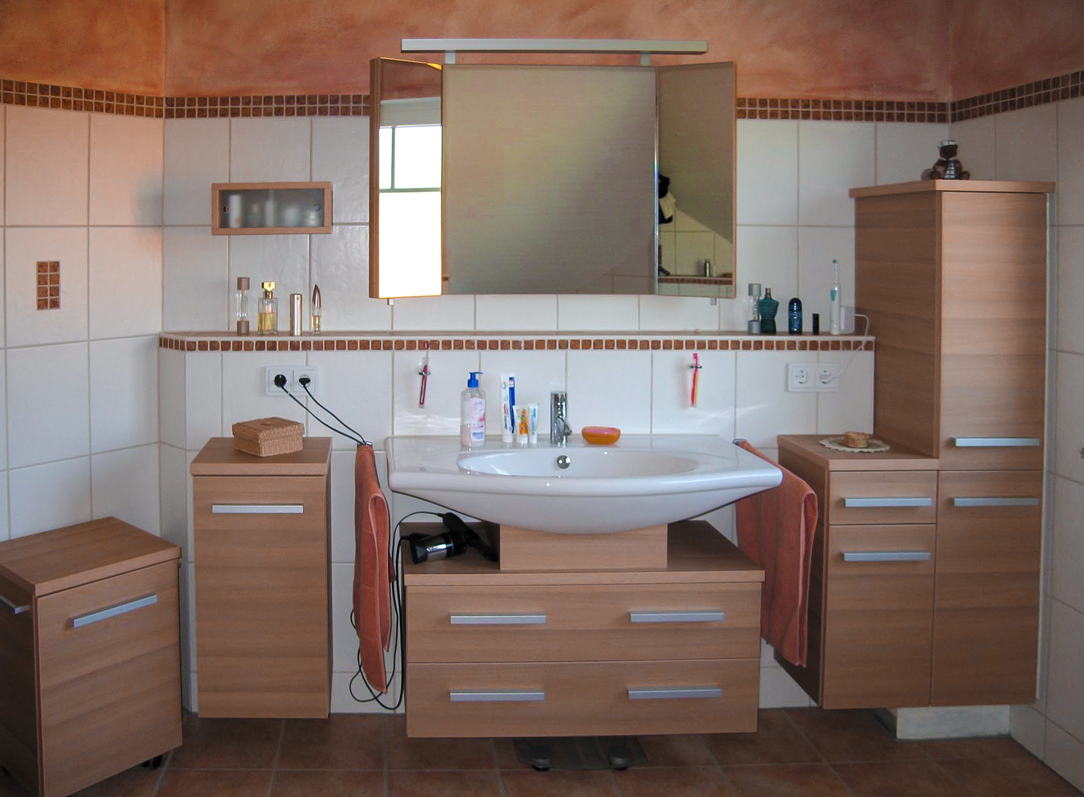 Badezimmer Dekorausführung