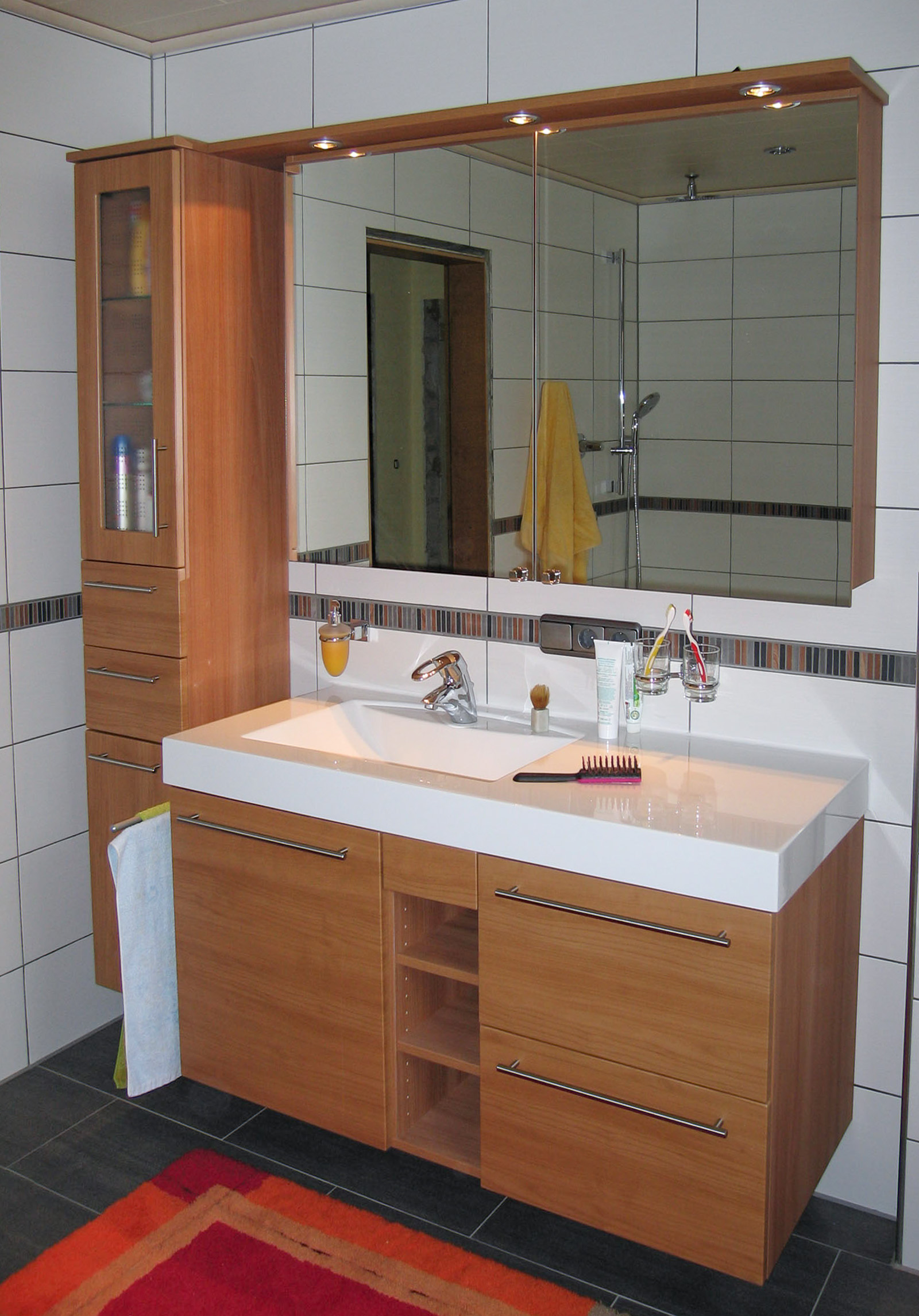 Badezimmer Dekorausführung