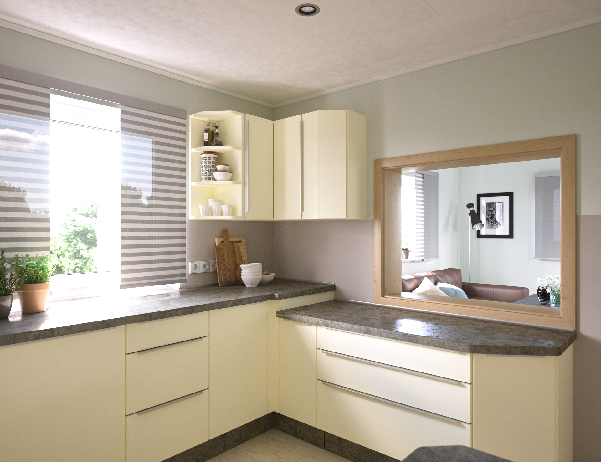 3D-Visualisierung Küche