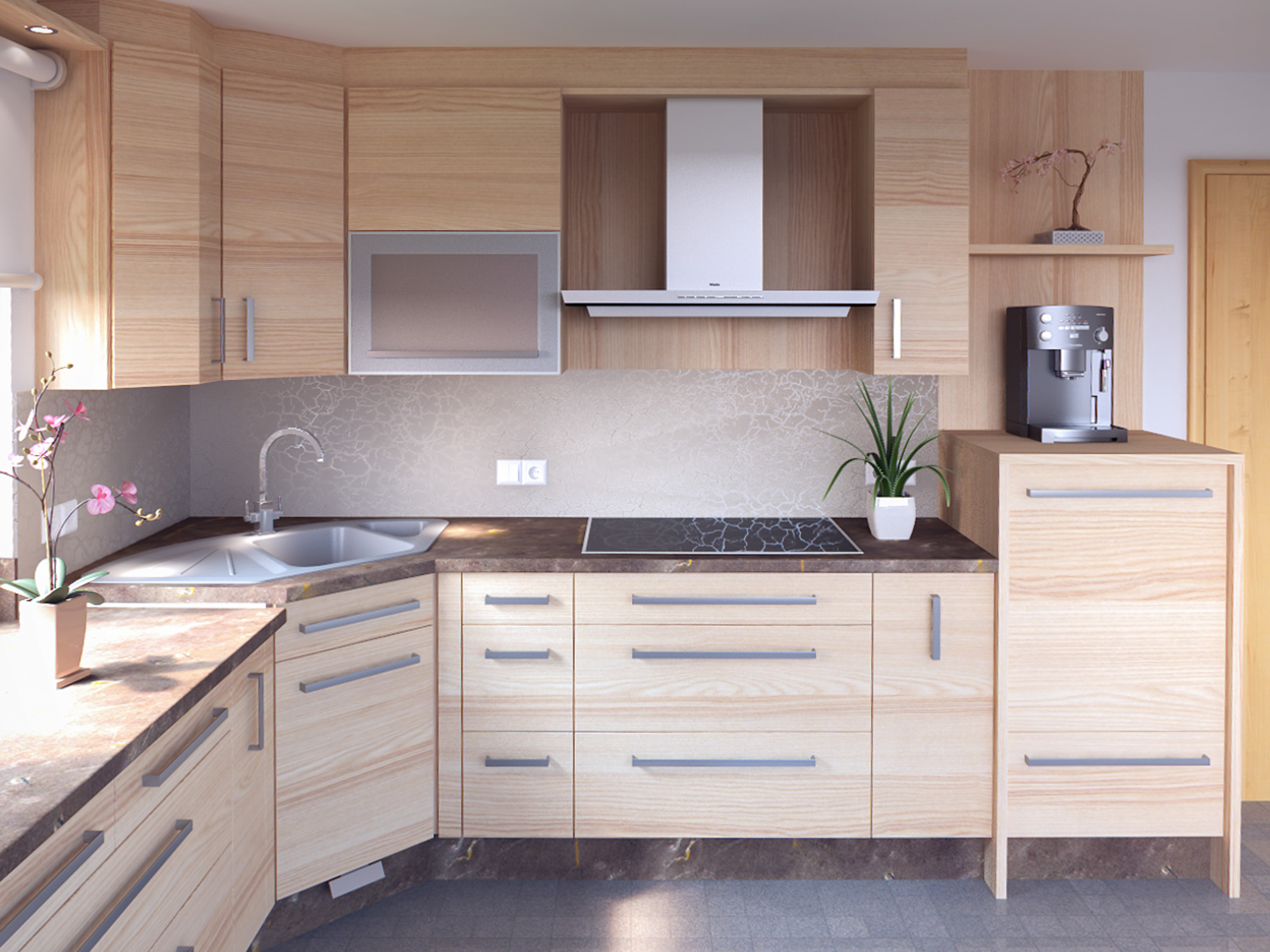 3D-Visualisierung Küche