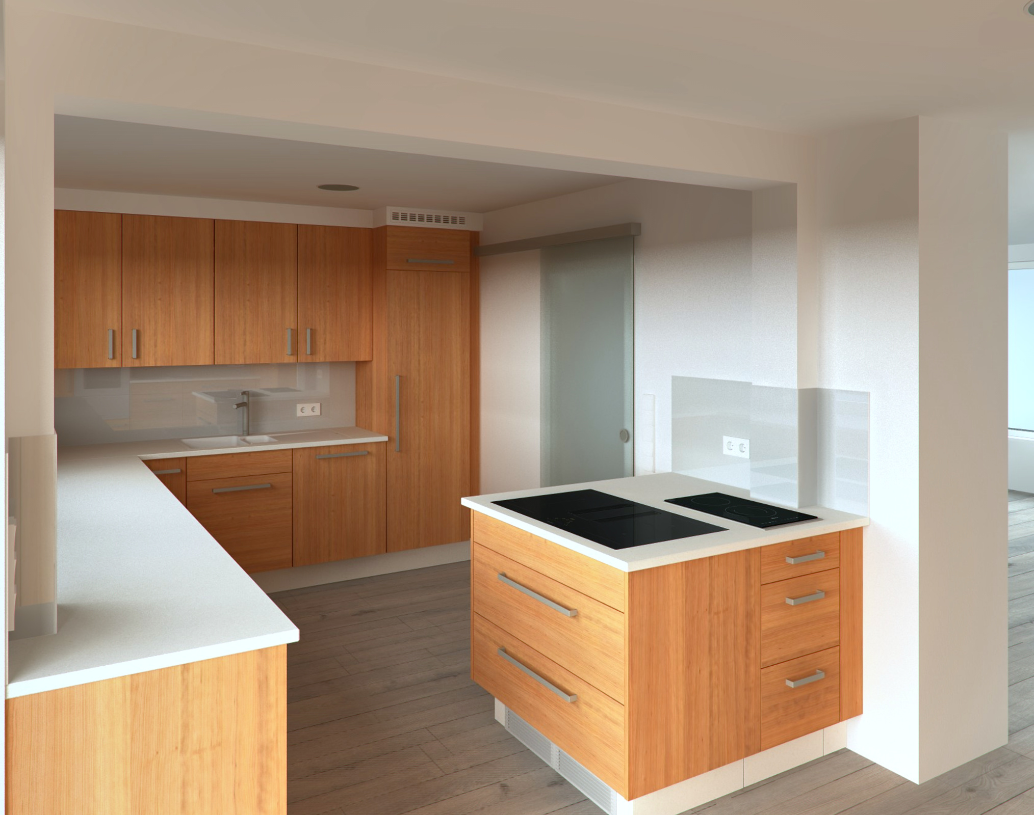 3D-Visualisierung Küche