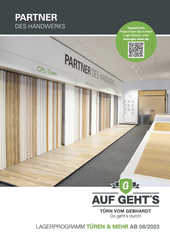 GHZ Lagerprogramm Innentüren