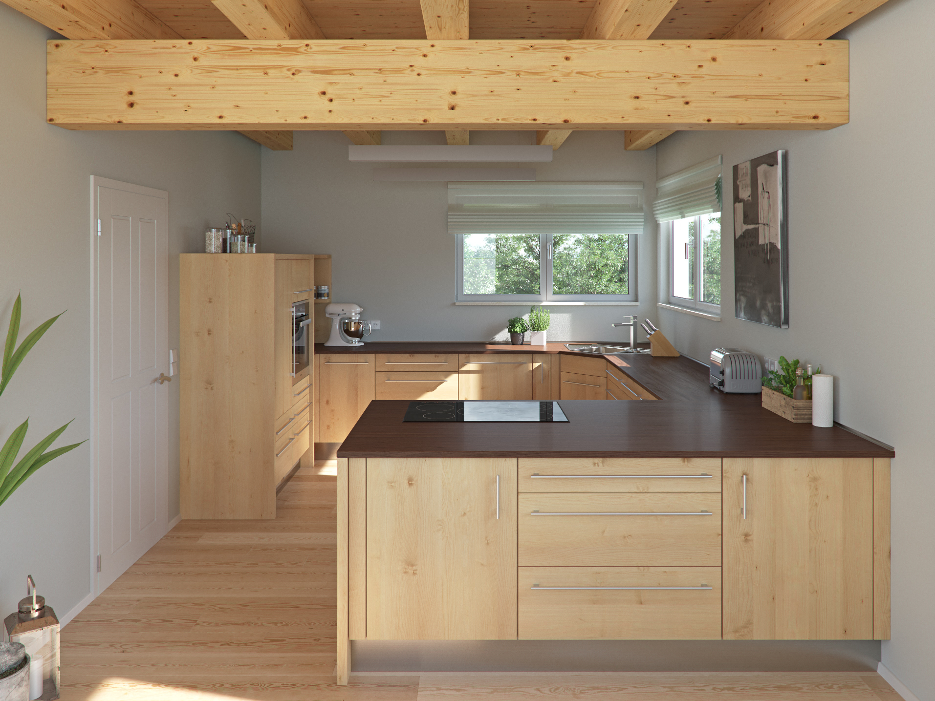 3D-Visualisierung Küche