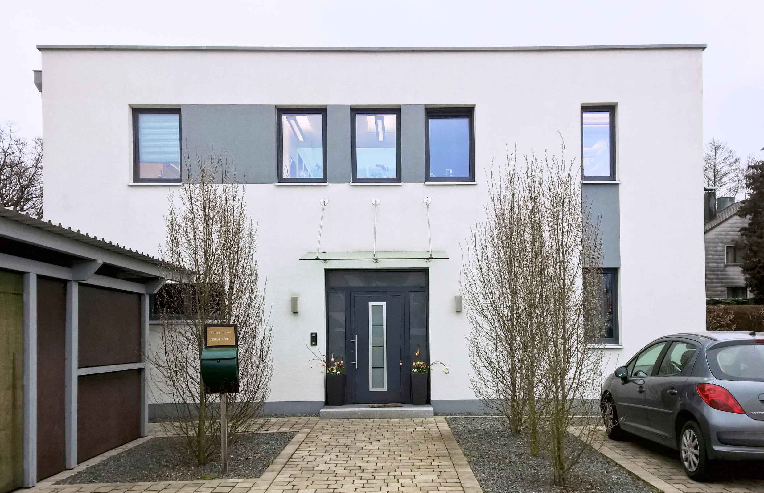 Kunststofffenster Acrylcolor Anthrazit