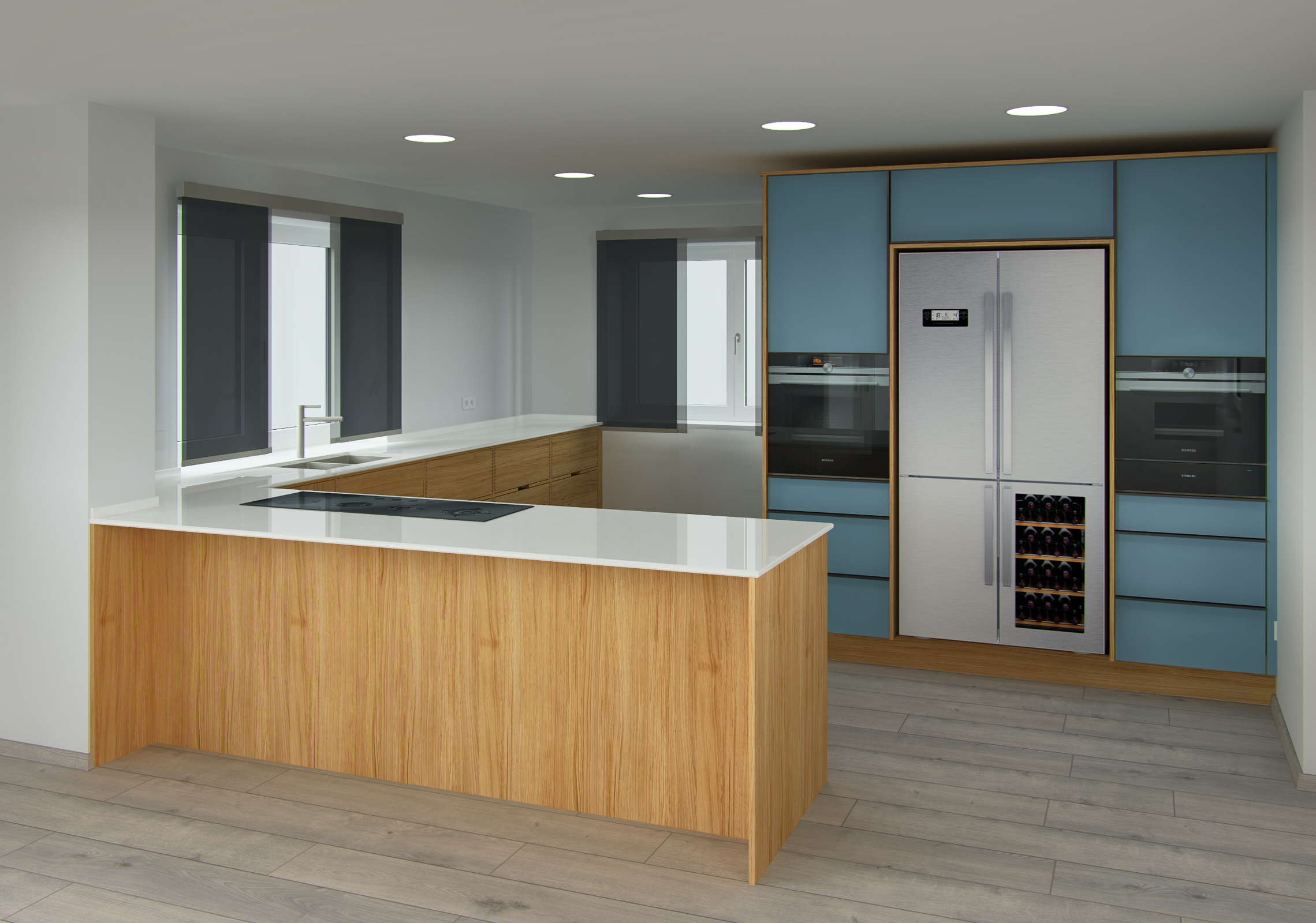 3D-Visualisierung Küche