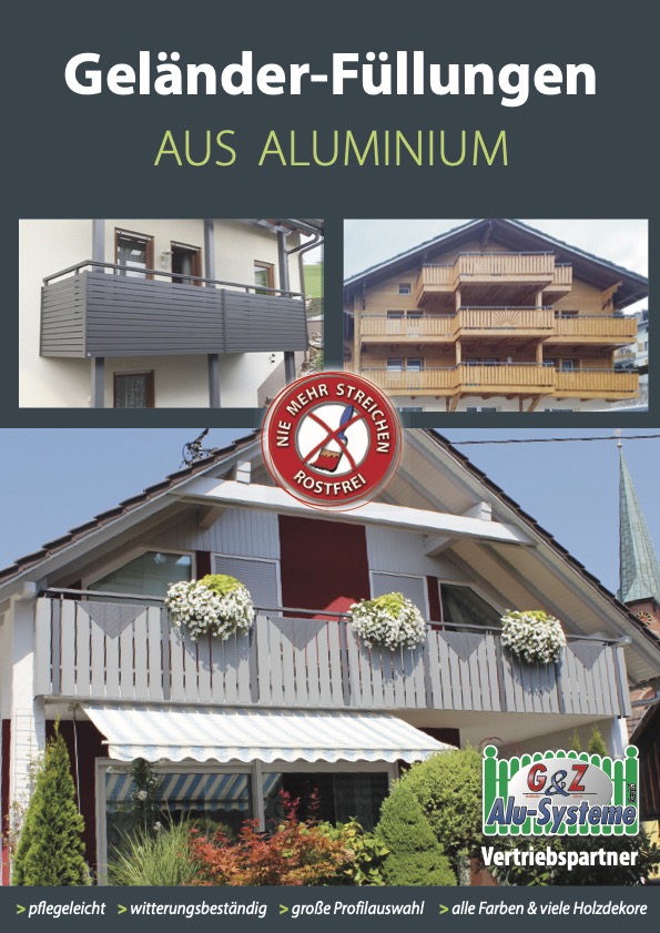 G&Z Geländer-Füllungen
