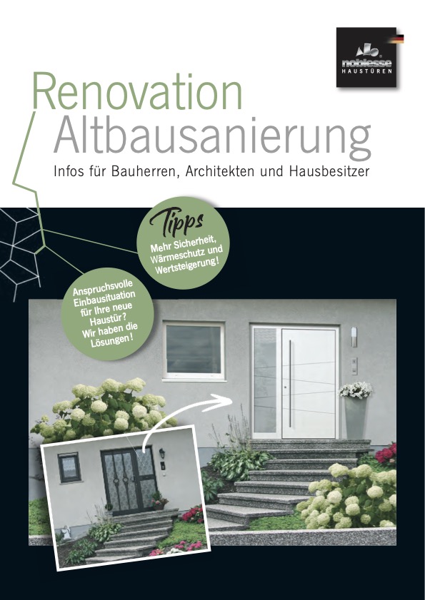 Noblesse Altbausanierung